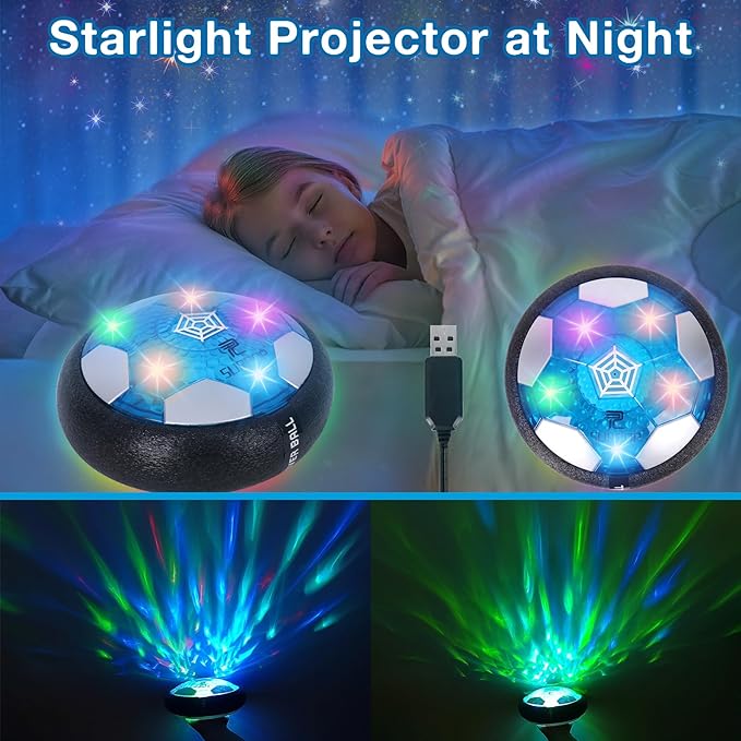 Rechargeable indoor hover toy for Canadian families